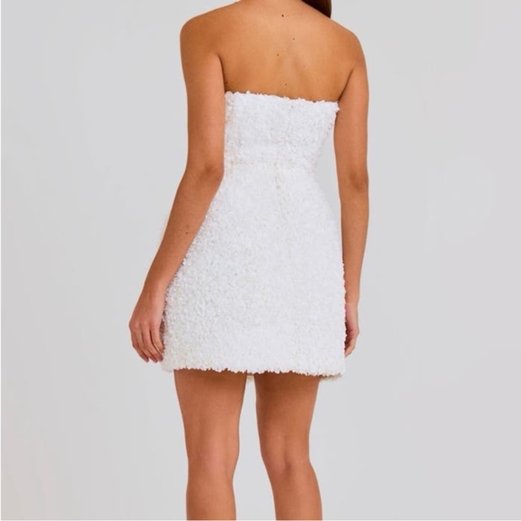 Nadine Merabi Maisy Dress White - Picture 5 of 9